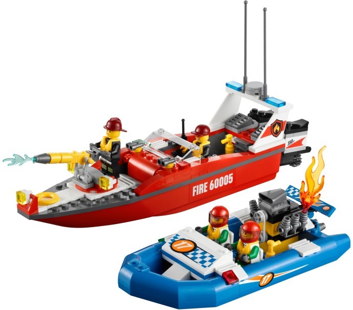 LEGO 60005 CITY Hasičský člun
