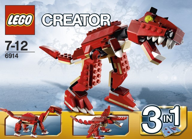 LEGO 6914 CREATOR - Pravěký dravec