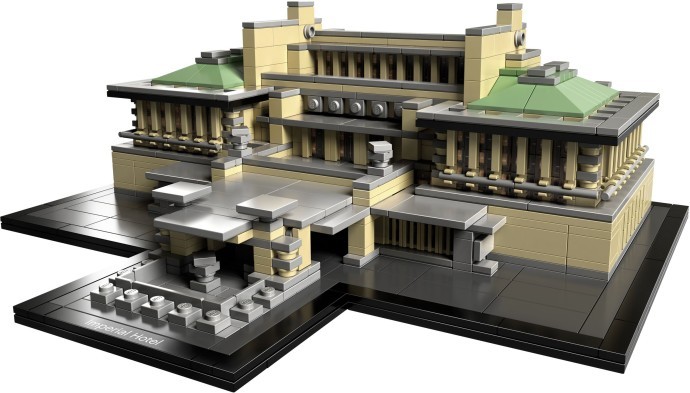 LEGO Architecture 21017 Imperial Hotel -mírně pošk.krabice