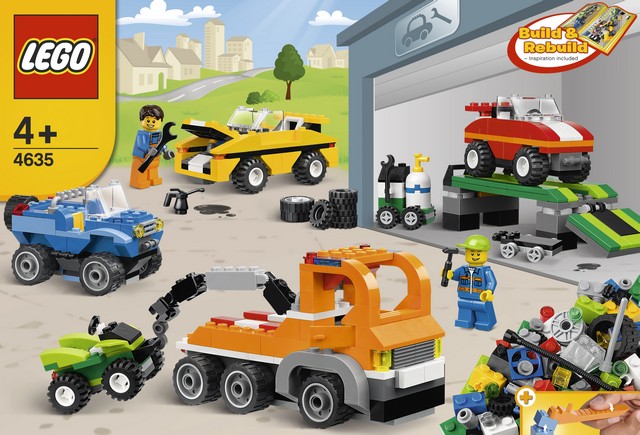 Lego 4635 Bav se s autíčky