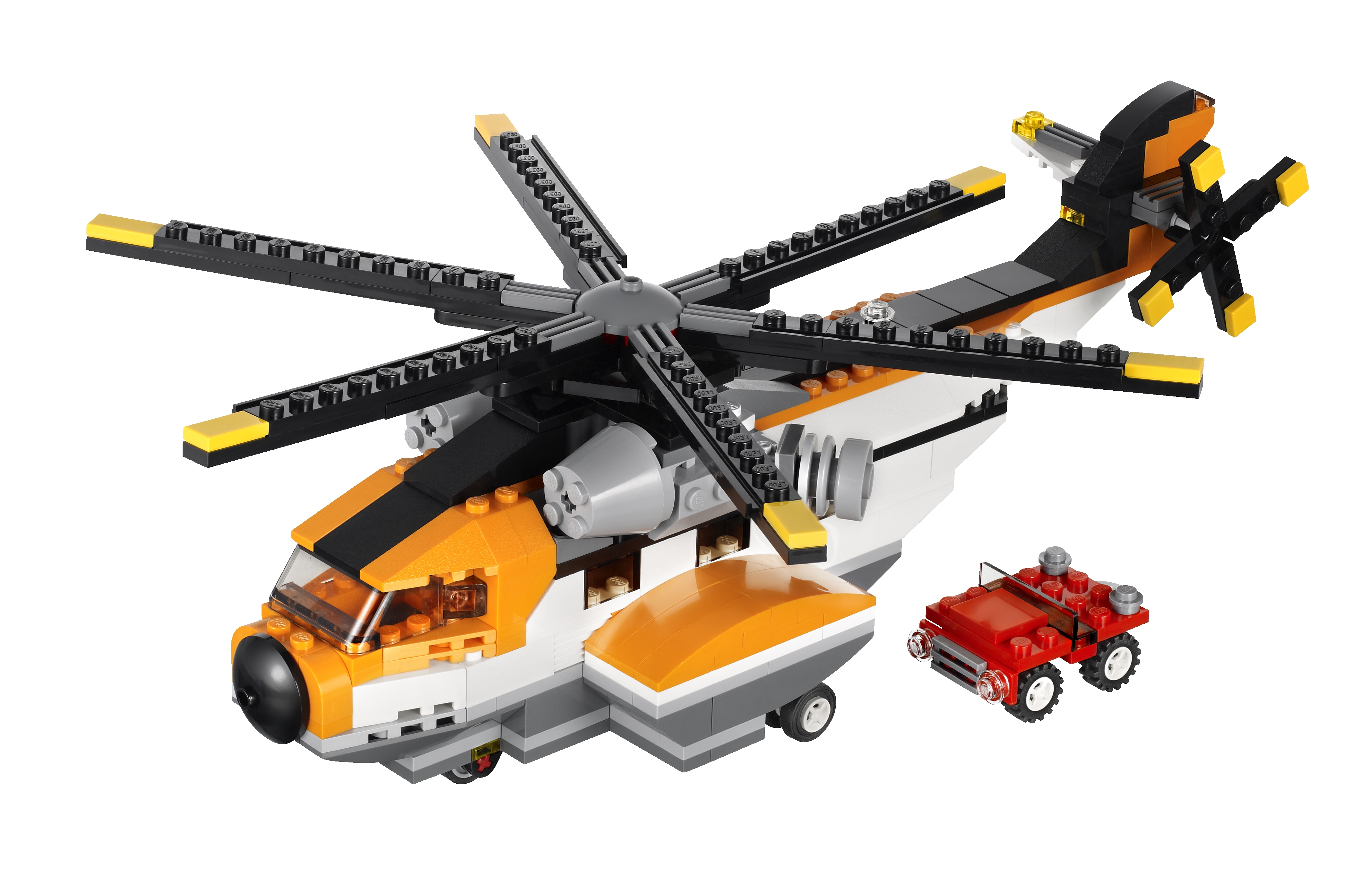 LEGO 7345 Creator - Dopravní helikoptéra 3 v 1