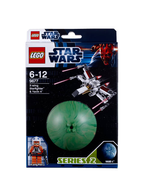 LEGO 9677 STAR WARS Hvězdná stíhačka X-wing a Yavin