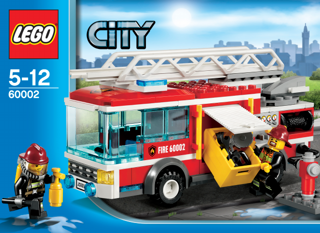 LEGO 60002 CITY - Hasičské auto