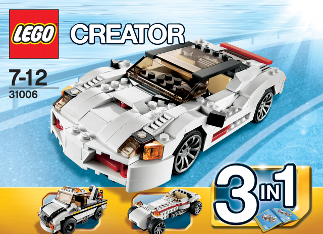 LEGO 31006 CREATOR - Dálniční závoďák