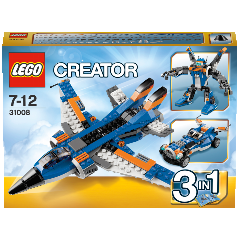 LEGO 31008 CREATOR - Burácející letoun