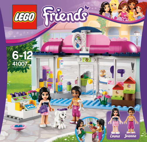 LEGO 41007 FRIENDS - Zvířecí salón v Heartlake