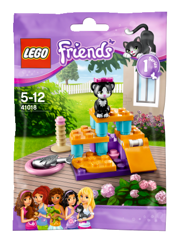 LEGO 41018 FRIENDS - Hřiště pro kočky