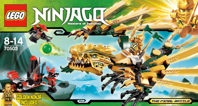 LEGO 70503 NINJAGO Zlatý drak