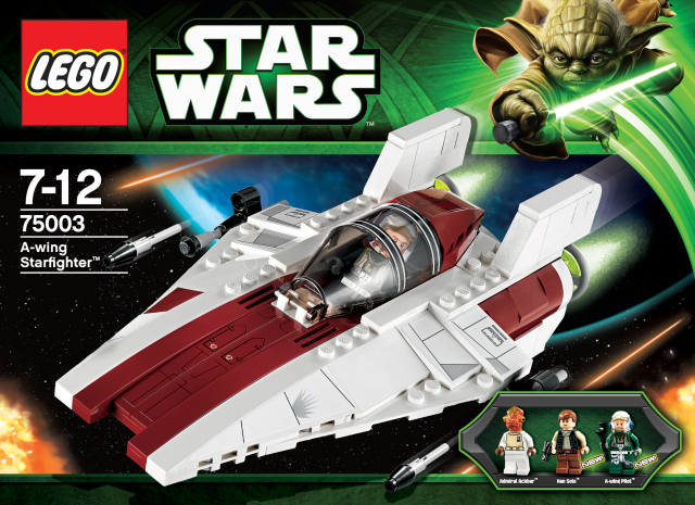 LEGO 75003 STAR WARS - Hvězdná stíhačka A-Wing