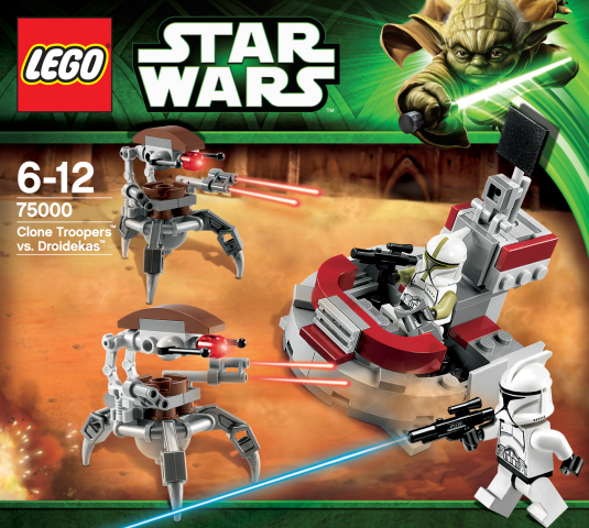 LEGO 75000 STAR WARS - Clone Trooper vs. Droidekas