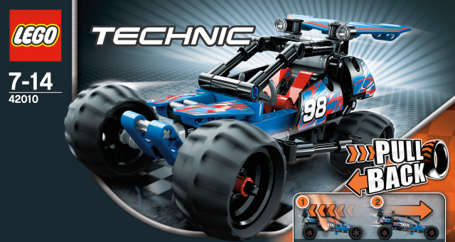 LEGO 42010 TECHNIC - Terénní čtyřkolka