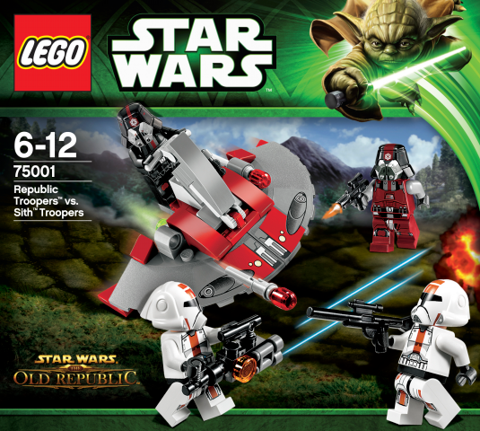 LEGO 75001 STAR WARS - Republic Troopers vs Sith Troopers