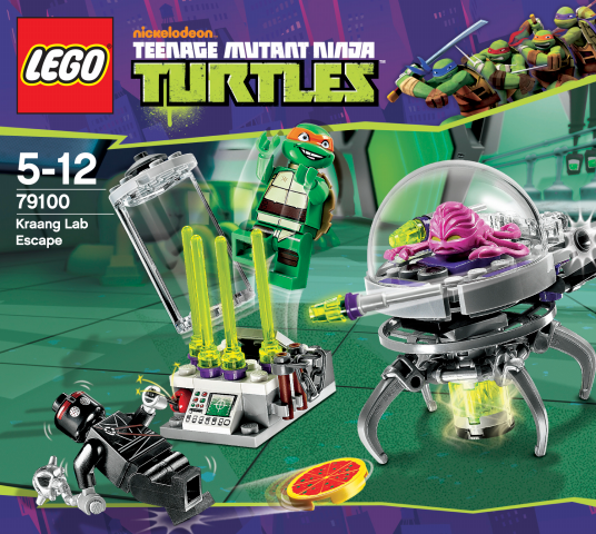 Lego Turtles - 79100 Únik z Kraangovy laboratoře