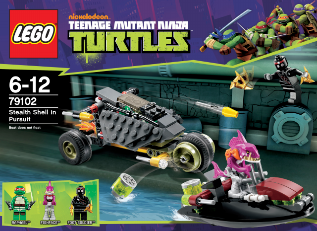 Lego Turtles - 79102 Tajná ulita na lovu