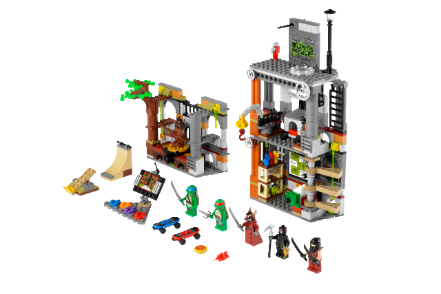 Lego Turtles - 79103 Útok na Želví doupě