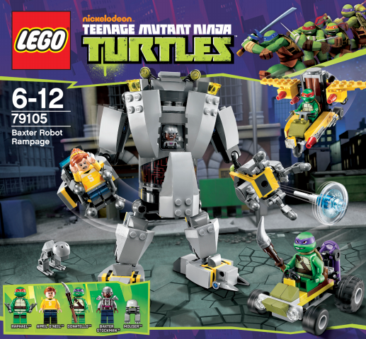 Lego Turtles - 79105 Běsnění Baxterova robota