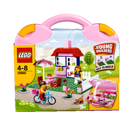 LEGO 10660 - LEGO Růžový kufřík