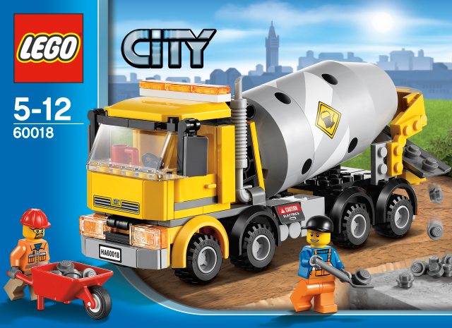 LEGO 60018 CITY Míchačka