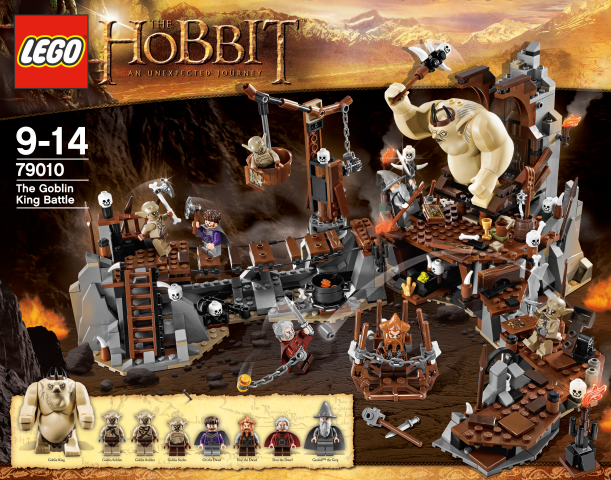 LEGO 79010 HOBBIT Bitva s králem skřetů