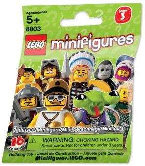 LEGO 8803 Minifigurky, série 3-13 - Mimozemšťan