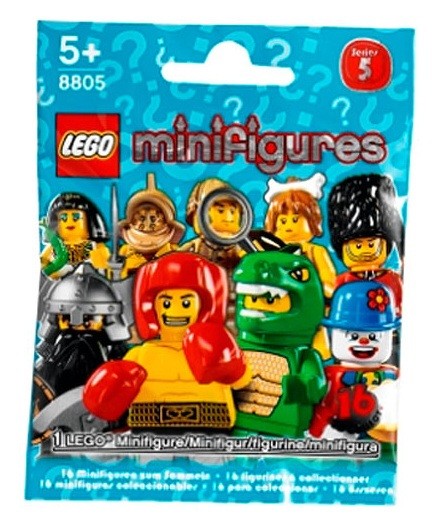 LEGO 8805 Minifigurky, série 5-8 - Dřevorubec