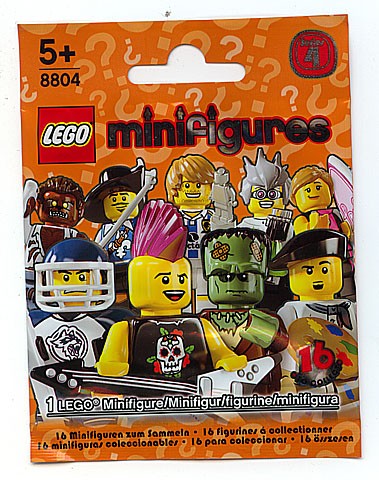 LEGO 8804 Minifigurky, série 4 - Vlkodlak