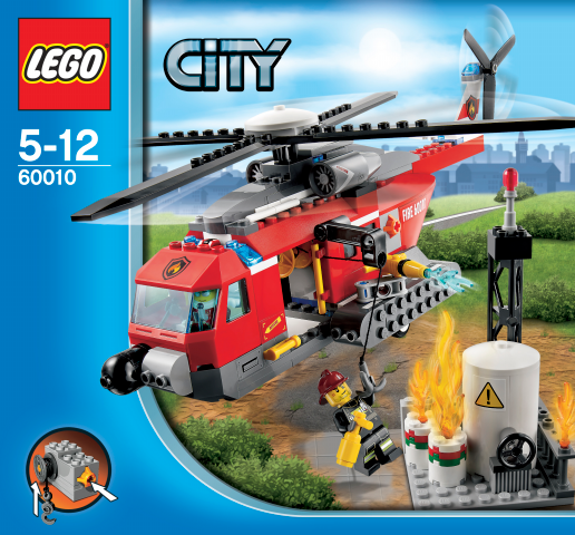 LEGO 60010 CITY Hasičský vrtulník
