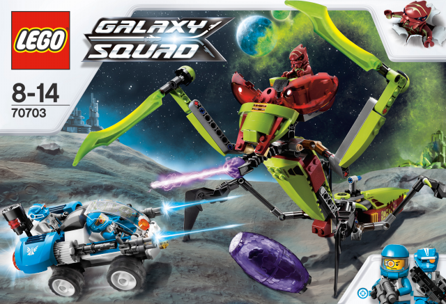 LEGO Galaxy Squad 70703 Vesmírná kudlanka - mírně pošk.krabice