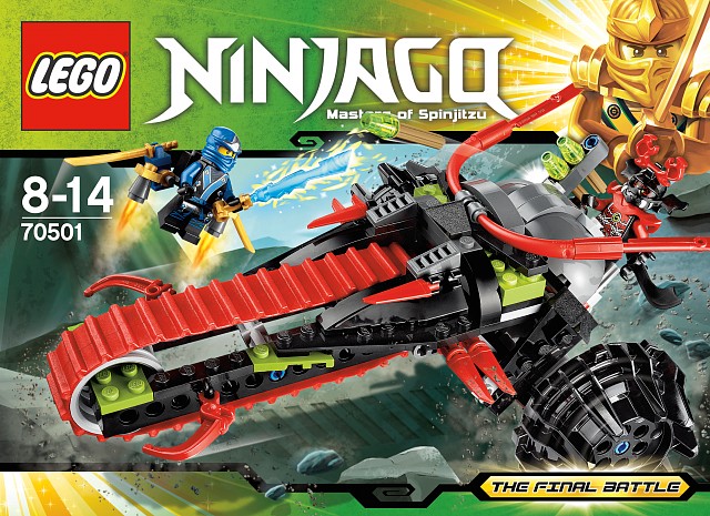 LEGO 70501 NINJAGO Bojová motorka