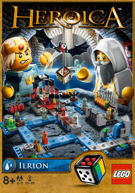 LEGO 3874 HEROICA Katakomby IIrion