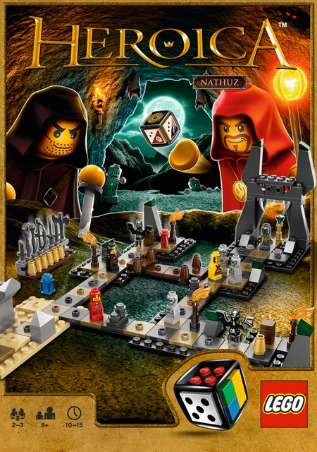 LEGO 3859 stolní hry-Heroica – Jeskyně v Nathuzu