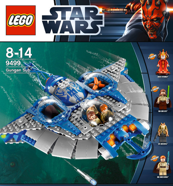 LEGO 9499 STAR WARS Gunganská ponorka