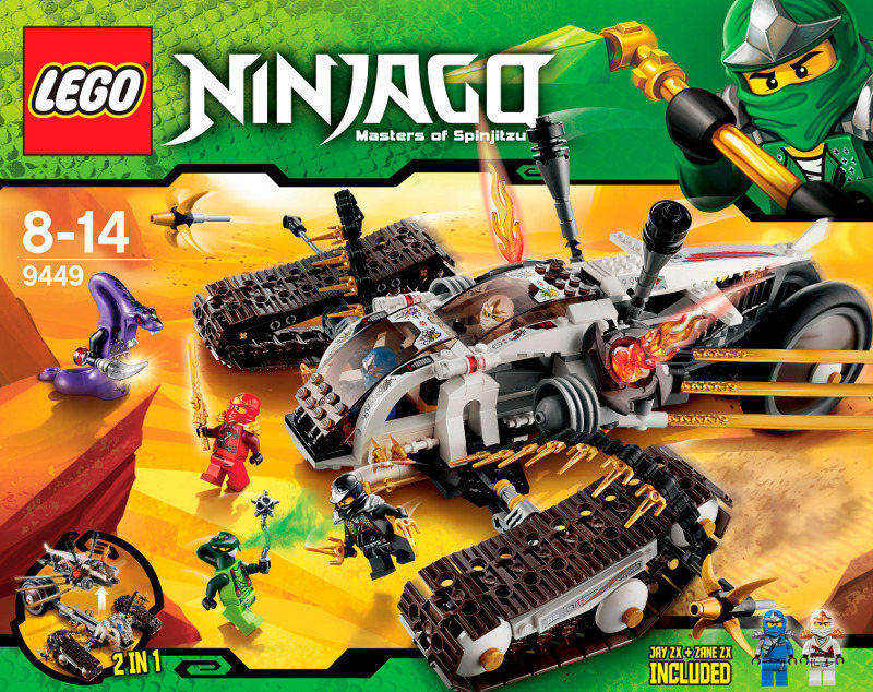 LEGO Ninjago 9449 Nadzvukový útočník