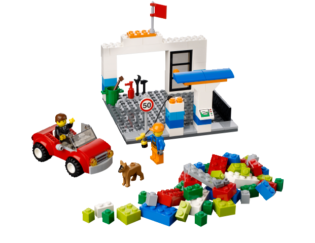 LEGO® 10659 Modrý kufřík nebo červený