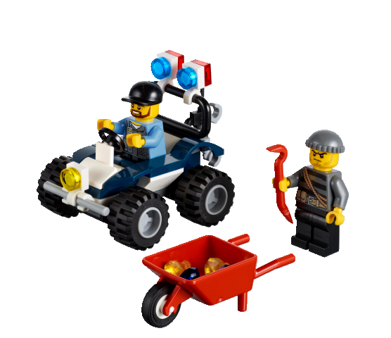 LEGO 60006 CITY - Policejní čtyřkolka
