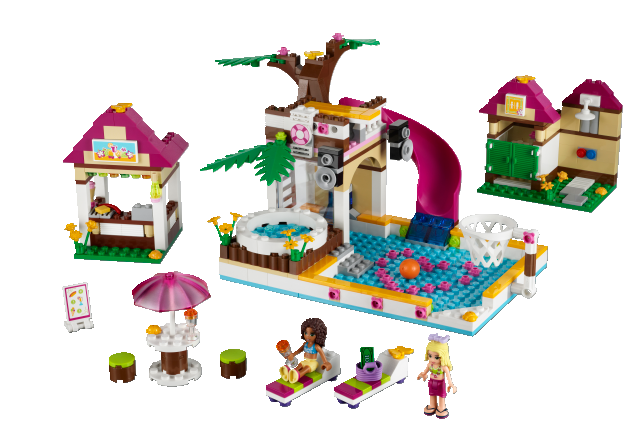 LEGO 41008 FRIENDS - Koupaliště v Heartlake