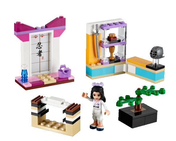 LEGO 41002 FRIENDS - Ema trénuje karate