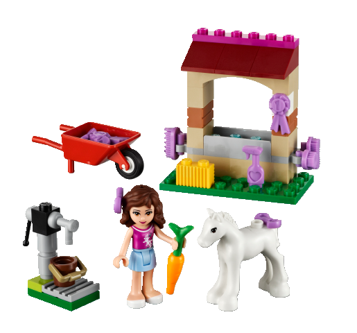 LEGO 41003 FRIENDS - Olivia má hříbě