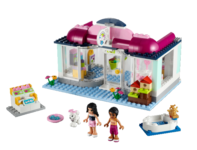 LEGO 41007 FRIENDS - Zvířecí salón v Heartlake