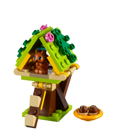 LEGO 41017 FRIENDS - Domek na stromě pro veverku