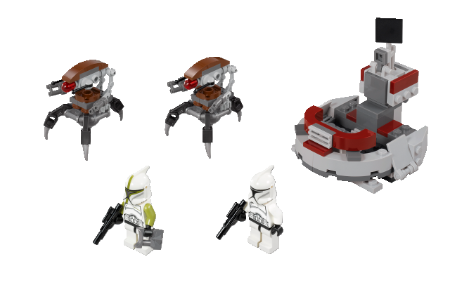 LEGO 75000 STAR WARS - Clone Trooper vs. Droidekas