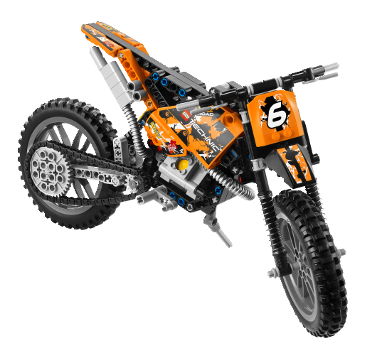 LEGO 42007 TECHNIC - Motokrosová motorka
