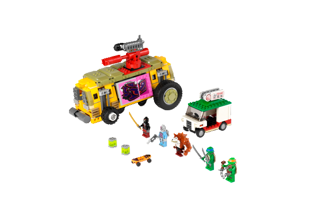 Lego Turtles - 79104 Honička v Želvím transportéru