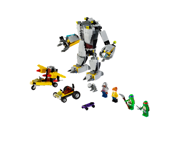 Lego Turtles - 79105 Běsnění Baxterova robota