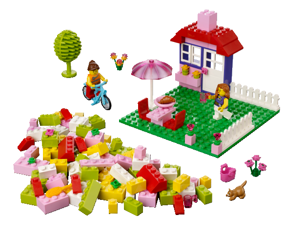 LEGO 10660 - LEGO Růžový kufřík