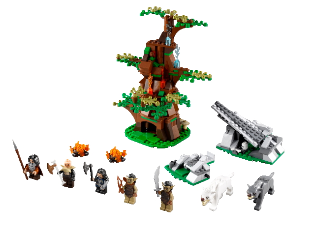 LEGO 79002 HOBBIT Útok divokých vlků
