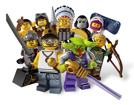 LEGO 8803 Minifigurky, série 3-6 Kyborg