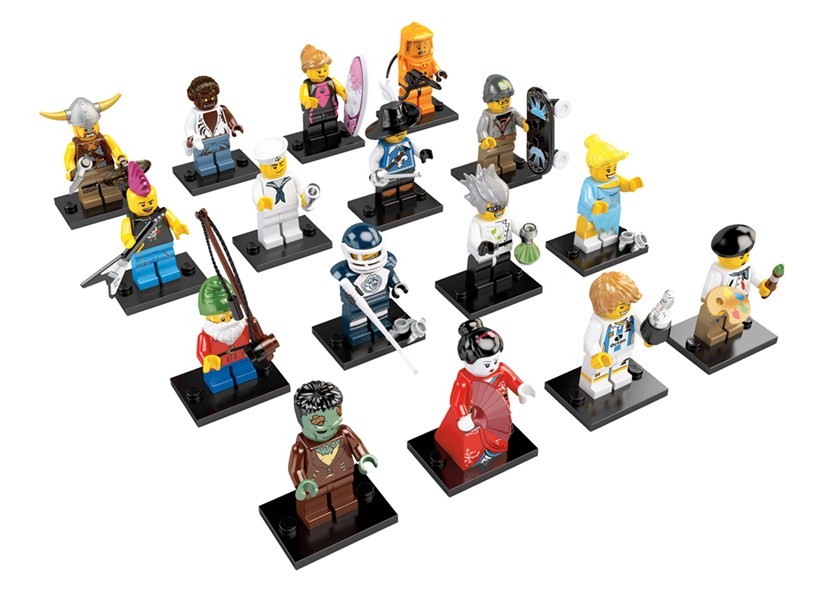 LEGO 8804 Minifigurky, série 4 - Hokejista