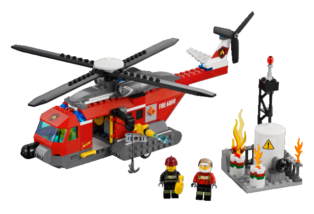 LEGO 60010 CITY Hasičský vrtulník