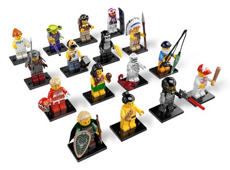 LEGO 8803 Minifigurky, série 3-13 - Mimozemšťan